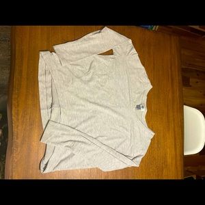 Small light grey long sleeve from old a navy!